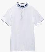 Next White Thin Collar Polo T Shirt Boys