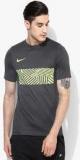 Nike As Dry Ss Acdmy Gx Dark Grey Round Neck T Shirt men