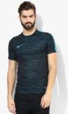 Nike As Flash Ss Dcpt Navy Blue Round Neck T Shirt Men