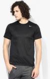 Nike As Legend 2.0 Ss Black Training Round Neck T Shirt Men