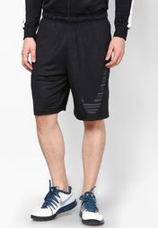 Nike Black Fly Blur Swoosh Shorts Men