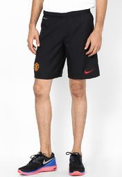 Nike Black Manu H/A Gk Stadium Shorts Men