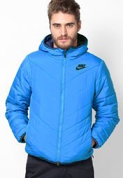 Nike Blue Em Cascade Poly Jacket Hd Men