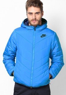 Nike Blue Em Cascade Poly Jacket Hd men