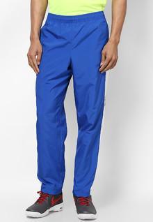 Nike Blue Solid Trackpant men