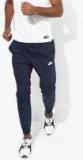 Nike Blue Straight Fit Track Pant Men