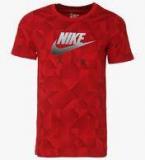 Nike Cat Hbr Futura Seasnl Yth Red T Shirt Boys