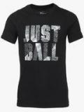 Nike Dfct Lbj Verbiage Yth Black Round Neck T Shirt Boys