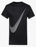 Nike Dry Le 3D Swoosh Black T Shirt Girls