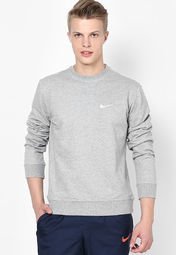 Nike Grey Club Ft T Shirt Men