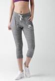 Nike Grey Nsw Gym Vntg Tight Fit Capris Women