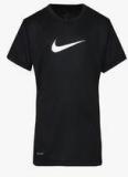 Nike Legend Ss Black Training Casual Top Girls