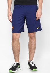 Nike Light Blue Fcb H/A Gk Stadium Shorts Men