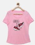 Nike Pink Casual Top Girls