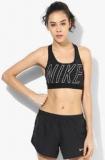 Nike Pro Classic Logo Read Black Training Sports Bra Women