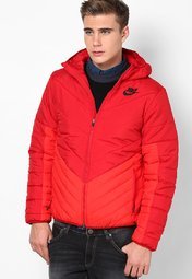 Nike Red Em Cascade Poly Jacket Hd Men