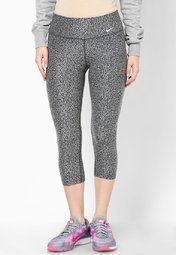 Nike Slim Fit Grey 3/4Th Paint Women