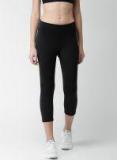 Nike Solid Black AS W NK PWR HPR CROP Capri Women