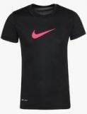 Nike Training Black T Shirt Girls