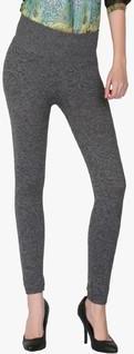 No Error Grey Printed Leggings women