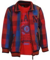 Noddy Red Casual Shirt With Waistcoat Boys