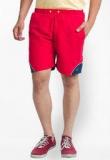 Nu9 Solid Pink Shorts Men