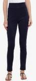 Nun Navy Blue Solid Jeggings Women