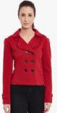 Nun Red Solid Winter Jacket women