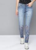 Nush Blue High Rise Jeans Women