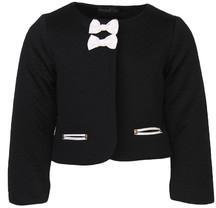 Oh Baby Boutique Black Winter Jacket girls