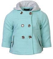 Oh Baby Boutique Light Blue Winter Jacket Girls