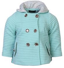 Oh Baby Boutique Light Blue Winter Jacket girls