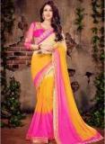 Online Fayda Multicoloured Embellished Saree women