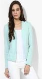 Only Aqua Blue Solid Summer Jacket women