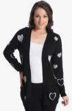 Only Black Printed Shrug Women