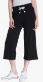 Only Black Solid Capris women