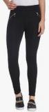 Only Black Solid Jeggings Women