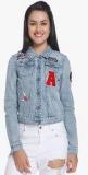 Only Blue Washed Summer Jacket Women