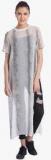 Only Grey Colored Printed Maxi Dress Women