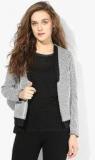 Only Grey Solid Jacket Women