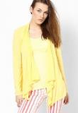 Only Yellow Full Sleeves Shrug Women