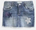 Ovs Blue Washed Denim Skirt Girls