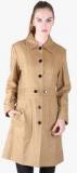 Owncraft Beige Solid Winter Jacket Women