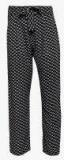 Oxolloxo Black Printed Mid Rise Regular Fit Trouser Girls