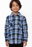 Oxolloxo Blue Casual Shirt Boys