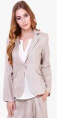 Oxolloxo Cream Solid Jacket women