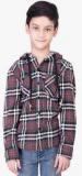 Oxolloxo Grey Checked Shirt Boys