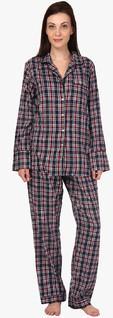 Oxolloxo Multi Colored Checked Pyjama Set women