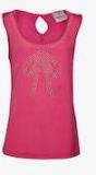 Oxolloxo Pink Embellished Regular Top Girls