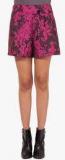 Oxolloxo Pink Printed Shorts Women